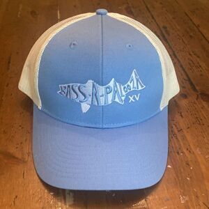 Bass-A-Palooza Mesh Trucker Snapback Hat Fishing Tournament Long Island Sound CT